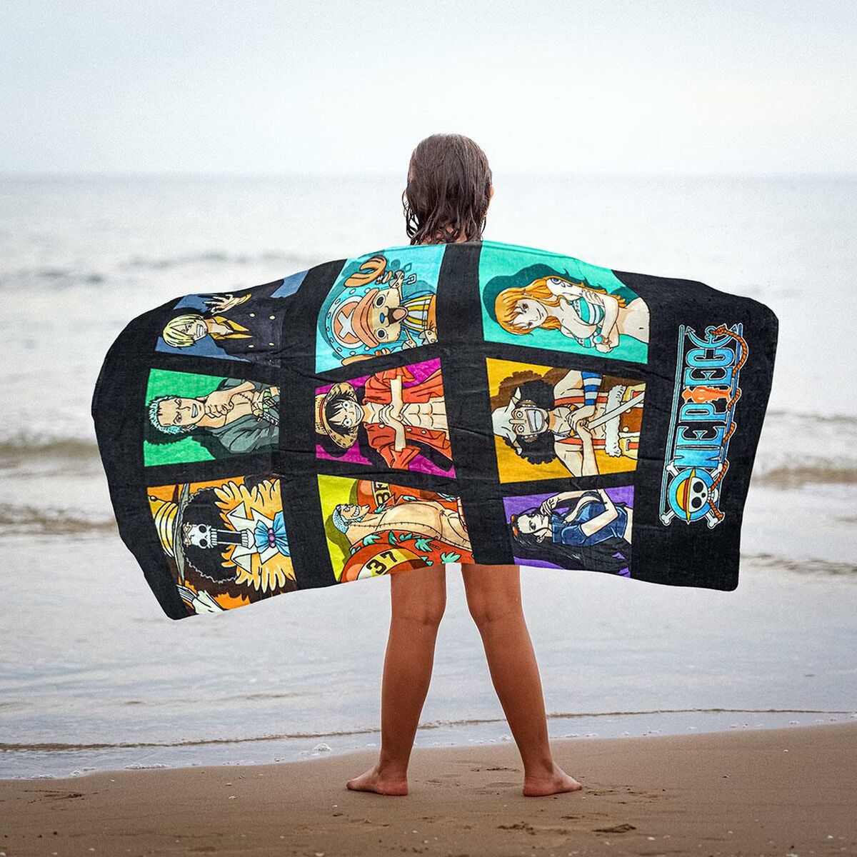 Toalha de Praia One Piece Multicolor 70 x 140 cm